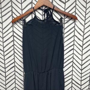 Forever 21 Black Halter Neck Jumpsuit